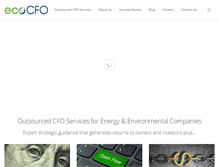 Tablet Screenshot of ecocfo.com